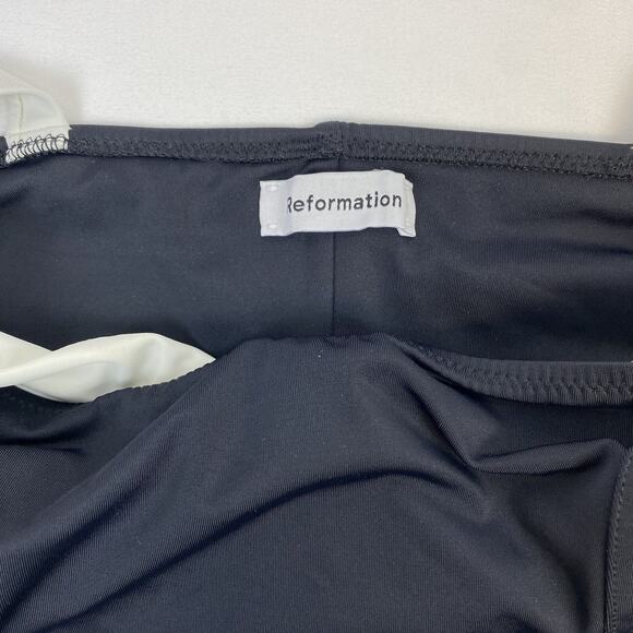 Reformation Black and White One Piece Swimsuit - Picture 6 of 10